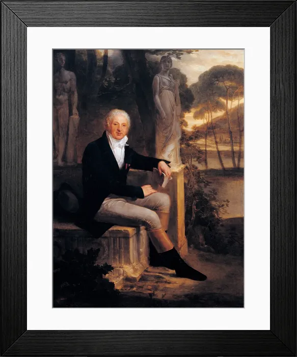 Framed Print : Prud'hon Pierre-Paul, Portrait of Giovanni Battista Sommariva, 19th Century, oil on canvas, Italy, Lombardy, Milan Framed Print : Prud'hon Pierre-Paul, Portrait of Giovanni Battista Sommariva, 19th Century, oil on canvas, Italy, Lombardy, Milan
