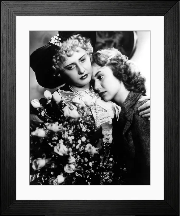 Framed Print : STELLA DALLAS, Barbara Stanwyck, Anne Shirley, 1937