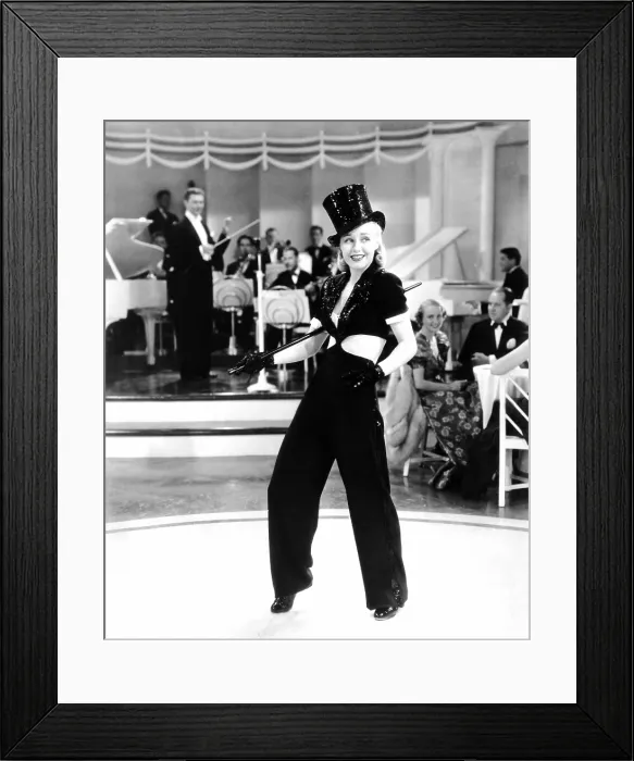 Framed Print : STAGE DOOR, Ginger Rogers, 1937
