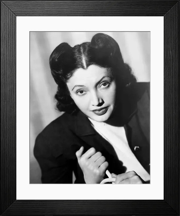Framed Print : STAGE DOOR CANTEEN, Katharine Cornell, 1943 Framed Print : STAGE DOOR CANTEEN, Katharine Cornell, 1943