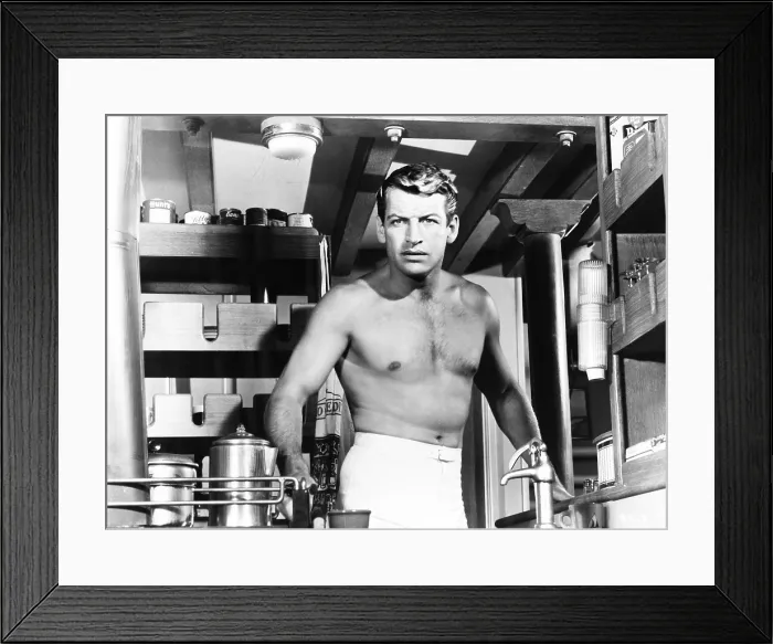 Framed Print : UNDERWATER!, Richard Egan, 1955