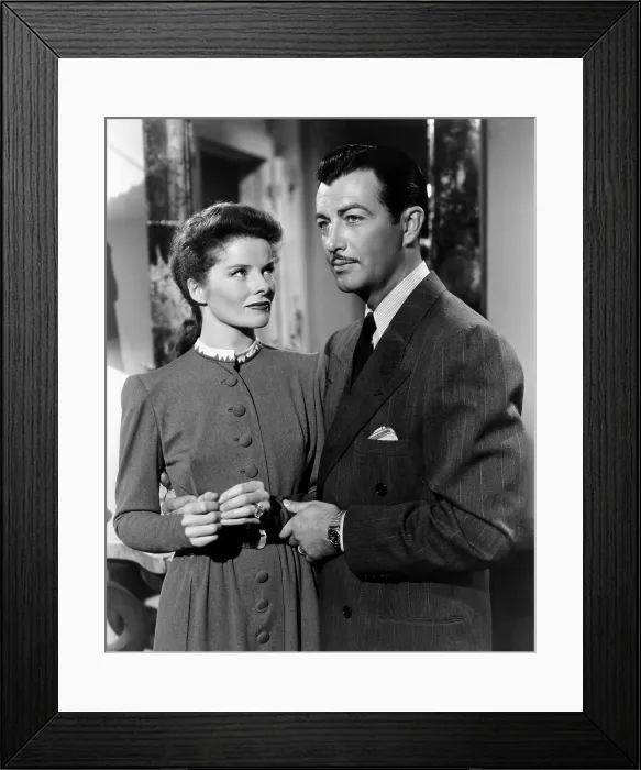 Framed Print : UNDERCURRENT, from left, Katharine Hepburn, Robert Taylor, 1946 Framed Print : UNDERCURRENT, from left, Katharine Hepburn, Robert Taylor, 1946