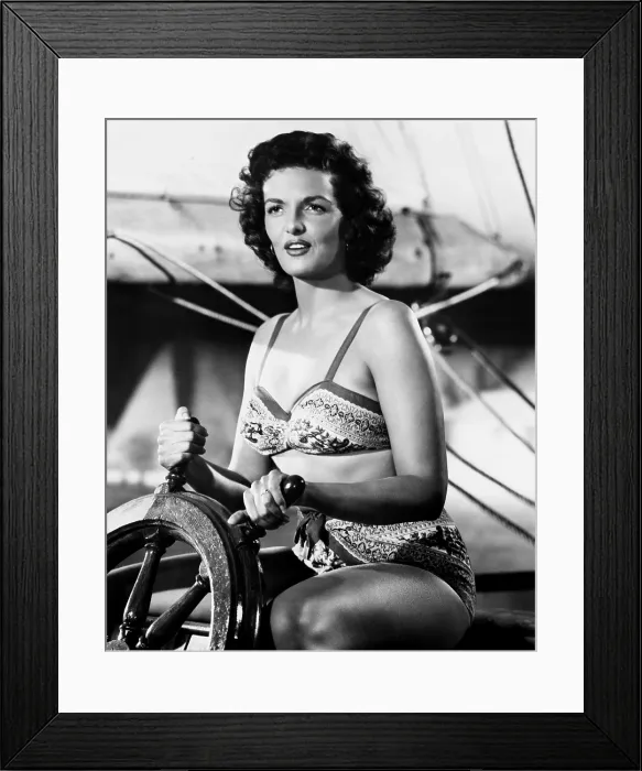 Framed Print : UNDERWATER!, Jane Russell, 1955 Framed Print : UNDERWATER!, Jane Russell, 1955