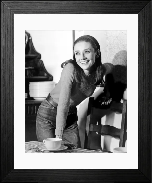 Framed Print : TWO FOR THE ROAD, Audrey Hepburn, 1967