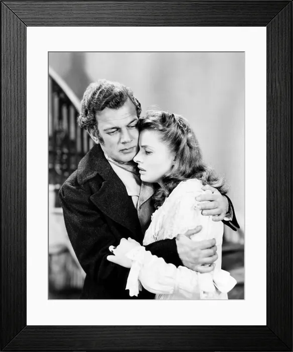 Framed Print : UNDER CAPRICORN, from left, Joseph Cotten, Ingrid Bergman, 1949