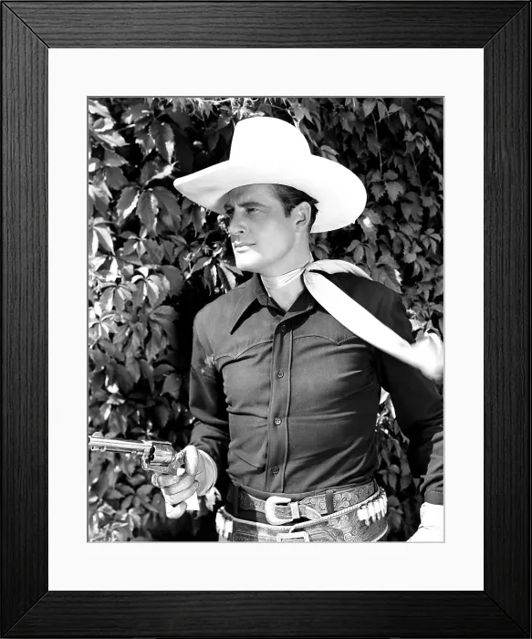 Framed Print : ONE MAN JUSTICE, Charles Starrett, 1937