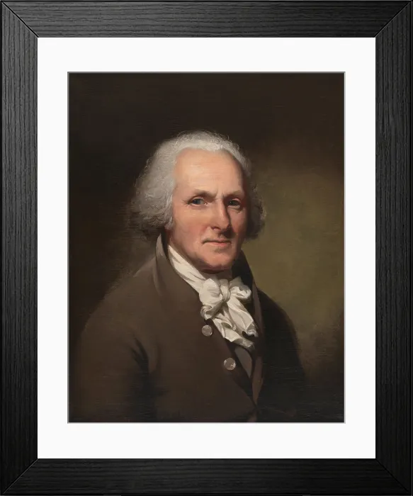 Framed Print : Charles Willson Peale, self-portrait of 1791, when he was 50 years old, and lived to paint another three decades Framed Print : Charles Willson Peale, self-portrait of 1791, when he was 50 years old, and lived to paint another three decades