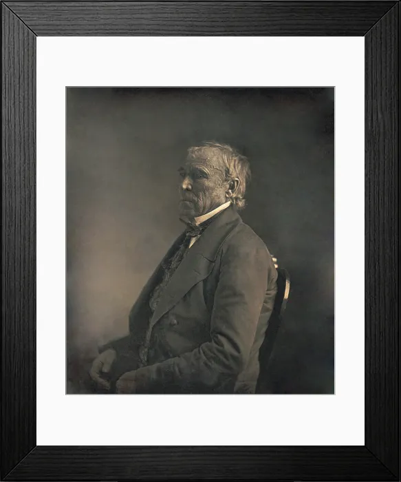 Framed Print : President Zachary Taylor, in daguerreotype taken at the White House, by photographer Mathew Brady, in March 1849 (BSLOC_2019_8_102)