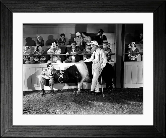 Framed Print : STATE FAIR, Norman Foster, Will Rogers, 1933, with Blue Boy, TM and Copyright 20th Century Fox Film Corp. All rights reserved