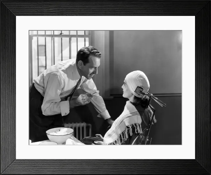 Framed Print : A STOLEN FACE, from left, Paul Henreid, Lizabeth Scott, 1952 Framed Print : A STOLEN FACE, from left, Paul Henreid, Lizabeth Scott, 1952