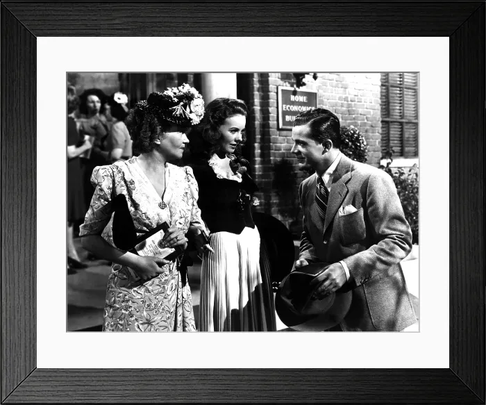 Framed Print : STATE FAIR, Fay Bainter, Jeanne Crain, Dana Andrews, 1945, TM and Copyright (c) 20th Century-Fox Film Corp. All Rights Reserved Framed Print : STATE FAIR, Fay Bainter, Jeanne Crain, Dana Andrews, 1945, TM and Copyright (c) 20th Century-Fox Film Corp. All Rights Reserved