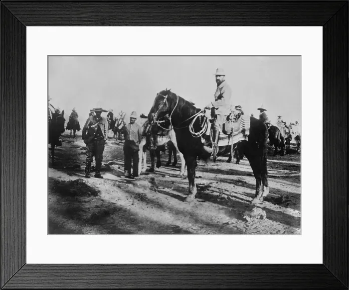 Framed Print : Francisco Madero, Constitutionist leader of the Mexican Revolution at head of his forces, 1911 Framed Print : Francisco Madero, Constitutionist leader of the Mexican Revolution at head of his forces, 1911