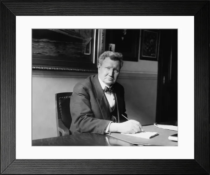 Framed Print : William Bauchop Wilson was the first man to hold the new position of Secretary of Labor from 1913-1921 Framed Print : William Bauchop Wilson was the first man to hold the new position of Secretary of Labor from 1913-1921