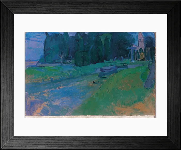 Framed Print : St Francis in the Desert, by Gino Rossi, 1913, 20th Century, - Italy, Lombardy, Milan, private collection. All Framed Print : St Francis in the Desert, by Gino Rossi, 1913, 20th Century, - Italy, Lombardy, Milan, private collection. All