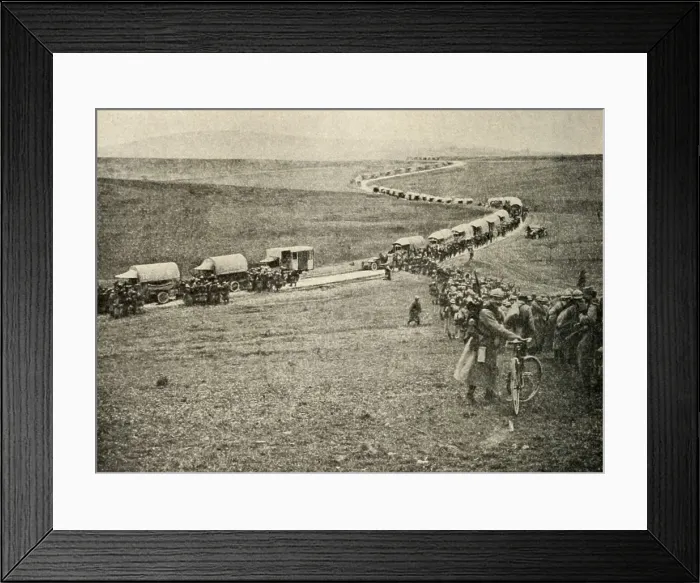 Framed Print : Voie Sacree the road from the railhead at Bar-le-Duc to WW1 Verdun battleground Framed Print : Voie Sacree the road from the railhead at Bar-le-Duc to WW1 Verdun battleground