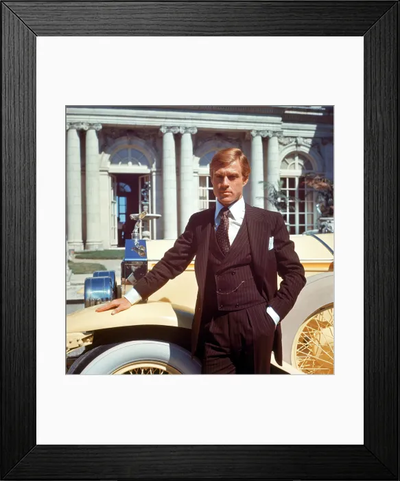 Framed Print : THE GREAT GATSBY, Robert Redford, 1974 Framed Print : THE GREAT GATSBY, Robert Redford, 1974