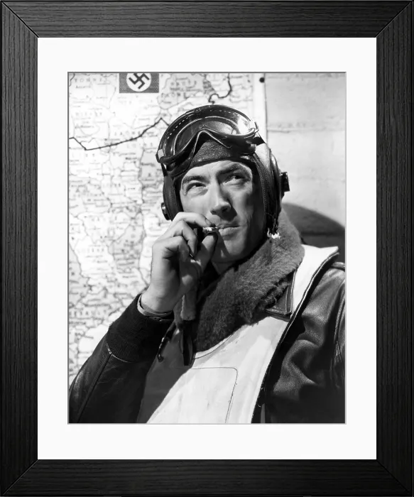 Framed Print : TWELVE O'CLOCK HIGH, Gregory Peck, 1949