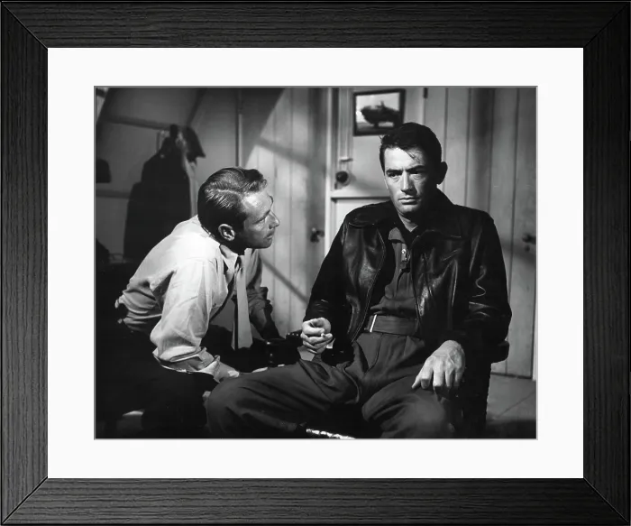 Framed Print : TWELVE O'CLOCK HIGH, Gary Merrill, Gregory Peck, 1949 Framed Print : TWELVE O'CLOCK HIGH, Gary Merrill, Gregory Peck, 1949