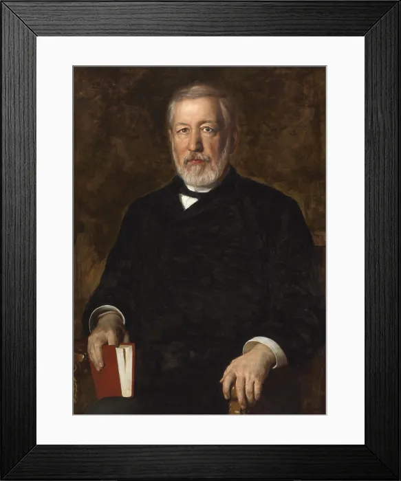 Framed Print : James Blaine, 28th and 31st Secretary of State under Presidents James A. Garfield, Chester Arthur, and Benjamin Harrison