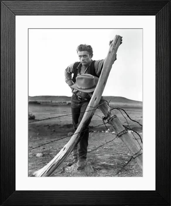 Framed Print : GIANT, James Dean, 1956 Framed Print : GIANT, James Dean, 1956