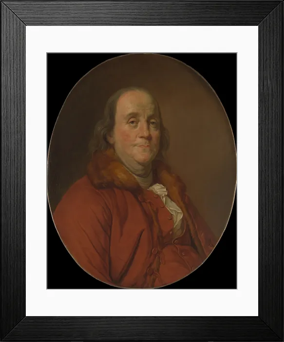 Framed Print : Benjamin Franklin, was US Ambassador to France from Dec. 1776 to 1785, during the American Revolution Framed Print : Benjamin Franklin, was US Ambassador to France from Dec. 1776 to 1785, during the American Revolution