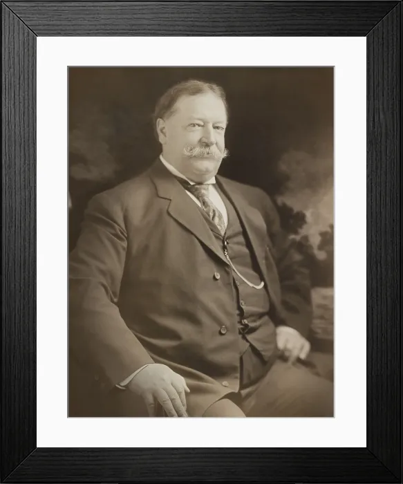 Framed Print : William H. Taft, Secretary of War in Theodore Roosevelts cabinet, 1907 (BSLOC_2017_2_98) Framed Print : William H. Taft, Secretary of War in Theodore Roosevelts cabinet, 1907 (BSLOC_2017_2_98)