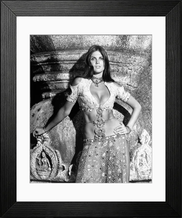 Framed Print : THE GOLDEN VOYAGE OF SINBAD, Caroline Munro, 1973