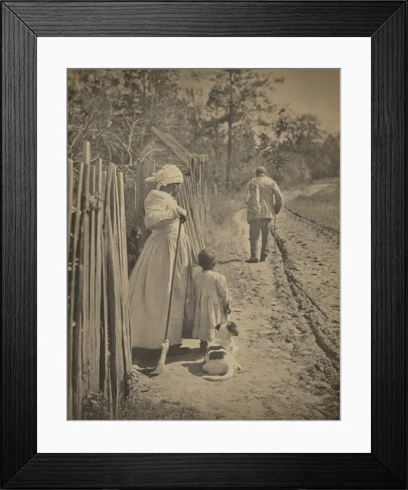 Framed Print : Who Is That? is an 1896 photo by Rudolf Eickemeyer, Jr. created in Alabama Framed Print : Who Is That? is an 1896 photo by Rudolf Eickemeyer, Jr. created in Alabama