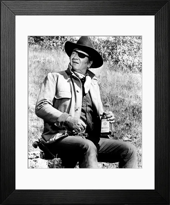 Framed Print : TRUE GRIT, John Wayne, 1969
