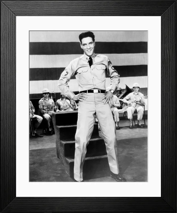 Framed Print : G.I. BLUES, Elvis Presley, 1960