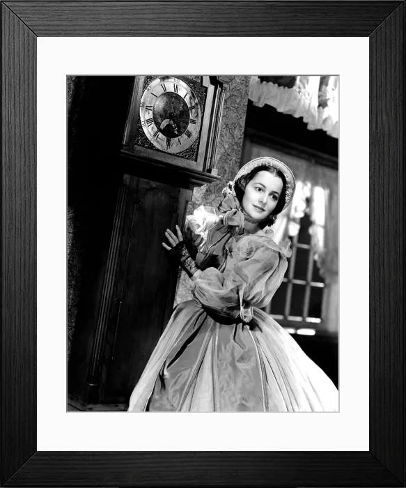 Framed Print : GONE WITH THE WIND, Olivia De Havilland, 1939 Framed Print : GONE WITH THE WIND, Olivia De Havilland, 1939