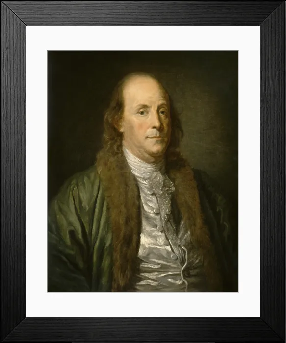 Framed Print : Benjamin Franklin, when he served as ambassador to France from Dec. 1776 to 1785, during the American Revolution Framed Print : Benjamin Franklin, when he served as ambassador to France from Dec. 1776 to 1785, during the American Revolution