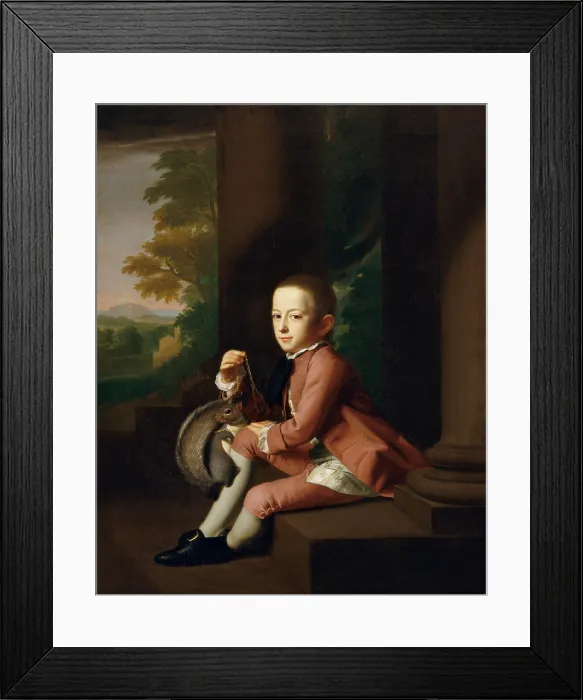 Framed Print : DANIEL CROMMELIN VERPLANCK, by John Singleton Copley, 1771, American Colonial oil painting