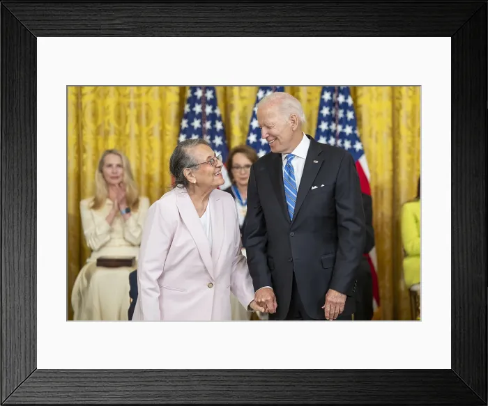 Framed Print : President Joe Biden presents the Medal of Freedom to Diane Nash, honoring her 1960s civil rights activism Framed Print : President Joe Biden presents the Medal of Freedom to Diane Nash, honoring her 1960s civil rights activism