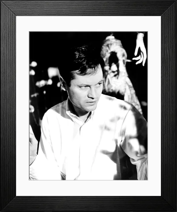 Framed Print : THE TRIP, director Roger Corman, on-set, 1967