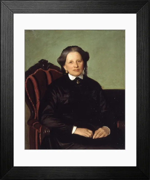 Framed Print : Portrait of Giuditta Boldrin Fantoni, 1883, 19th Century, canvas - Italy, Veneto, Padua, Civic Museum Eremitani. Whole artwork view Framed Print : Portrait of Giuditta Boldrin Fantoni, 1883, 19th Century, canvas - Italy, Veneto, Padua, Civic Museum Eremitani. Whole artwork view