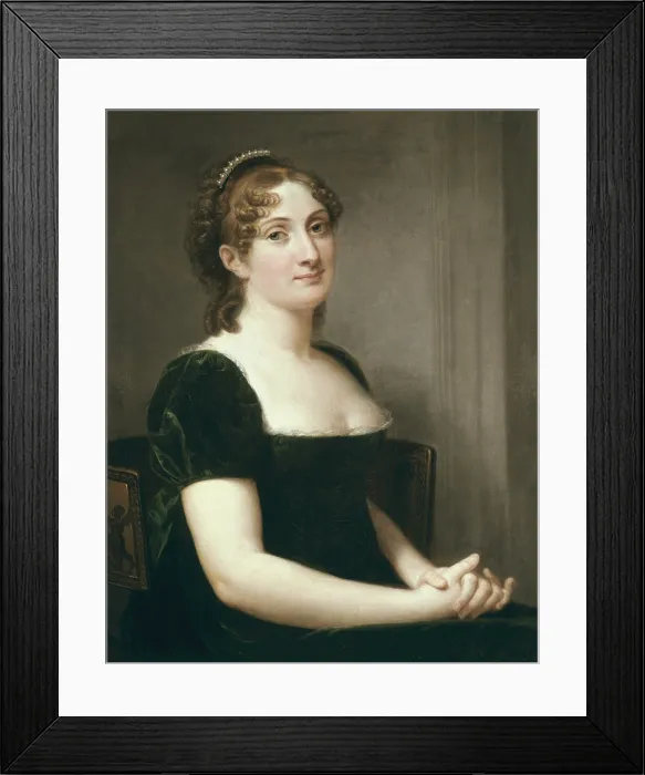 Framed Print : APPIANI, Andrea (1754-1817). Portrait of the Countess Ana Maria Serbelloni. 18th c.-19th c. Neoclassicism. Oil on canvas. ITALY. Milan