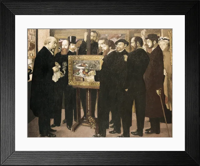Framed Print : DENIS, Maurice (1870-1943). Homage to Cezanne. 1900