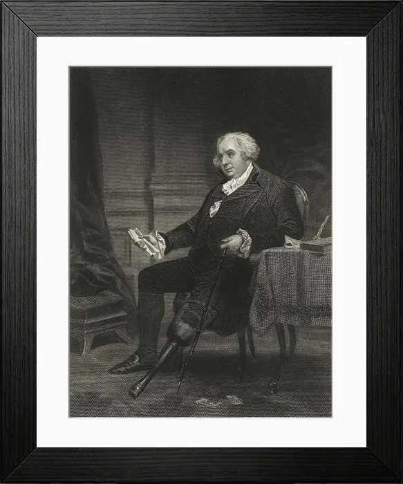 Framed Print : Gouverneur Morris was elected to serve on the drafting committee at the Constitutional Convention in Philadelphia, 1787