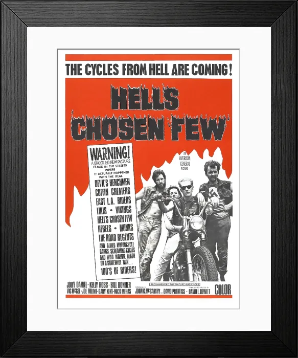 Framed Print : HELLS CHOSEN FEW, 1968
