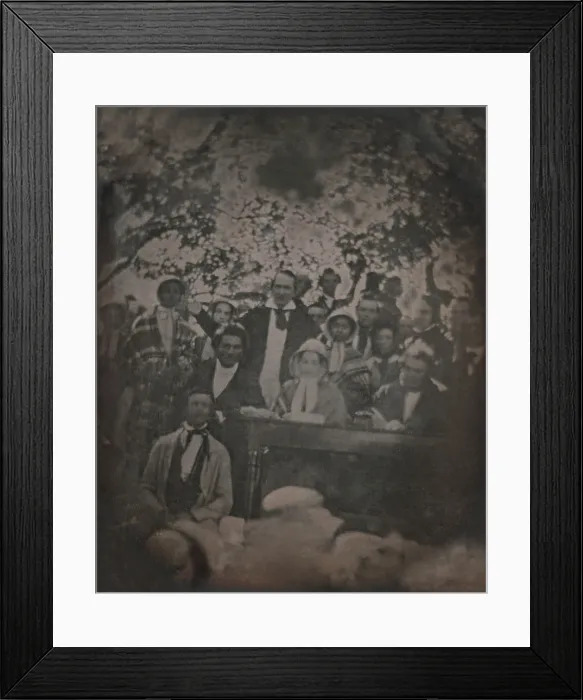 Framed Print : Abolitionist, Frederick Douglass, at the Fugitive Slave Law Convention, Cazenovia, New York, 1848 Framed Print : Abolitionist, Frederick Douglass, at the Fugitive Slave Law Convention, Cazenovia, New York, 1848