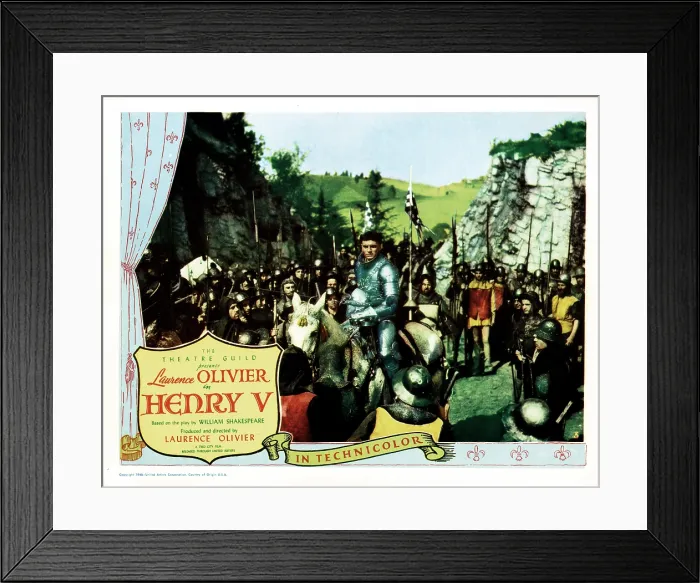 Framed Print : HENRY V, Laurence Olivier, 1944