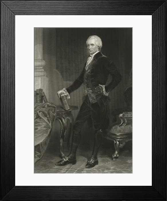 Framed Print : Richard Henry Lee, of Virginia, signed the Declaration of Independence in 1776, and the Articles of Confederation in 1781 Framed Print : Richard Henry Lee, of Virginia, signed the Declaration of Independence in 1776, and the Articles of Confederation in 1781