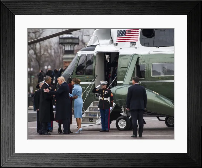 Framed Print : Inauguration of President Donald Trump, Jan. 20, 2017