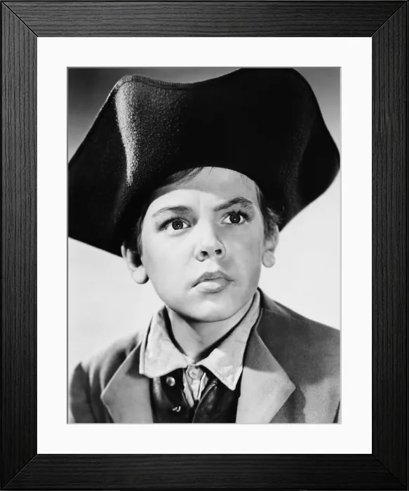 Framed Print : TREASURE ISLAND, Bobby Driscoll, 1950 Framed Print : TREASURE ISLAND, Bobby Driscoll, 1950