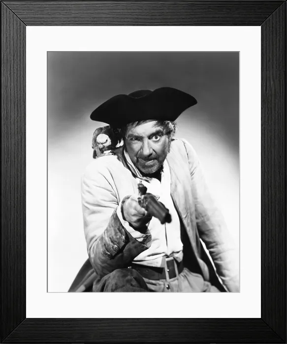 Framed Print : TREASURE ISLAND, Robert Newton, 1950