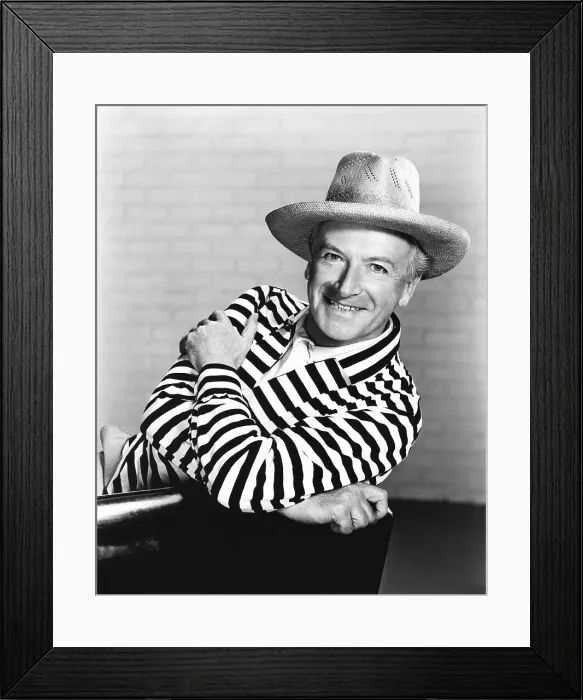 Framed Print : GIGI, set and costume designer Cecil Beaton, 1958