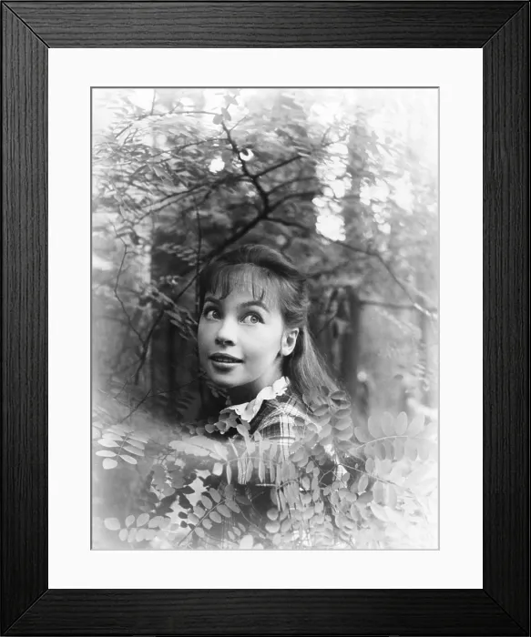Framed Print : GIGI, Leslie Caron, 1958 Framed Print : GIGI, Leslie Caron, 1958