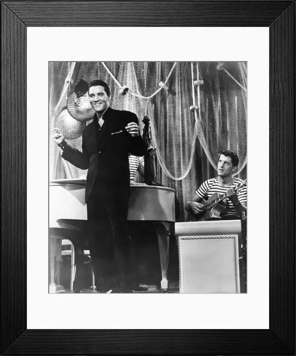Framed Print : GIRLS! GIRLS! GIRLS!, Elvis Presley, 1962