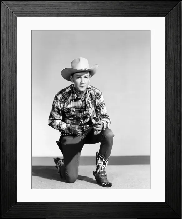 Framed Print : TRAIL OF ROBIN HOOD, Roy Rogers, 1950